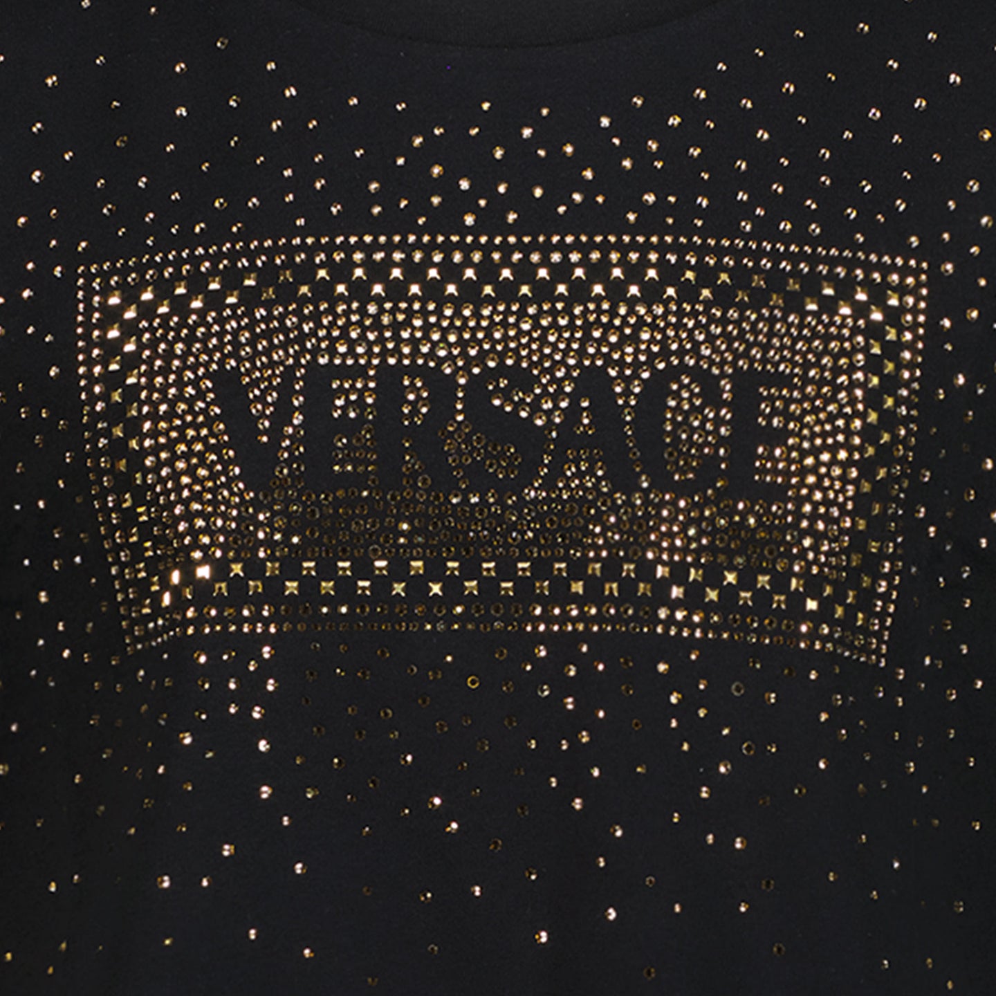 Versace Unisex T-shirt Zwart