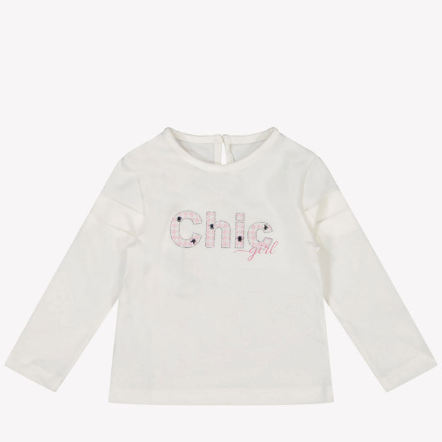 Lapin House Baby Meisjes T-Shirt Off White