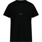 Givenchy Kinder Jongens T-Shirt Zwart