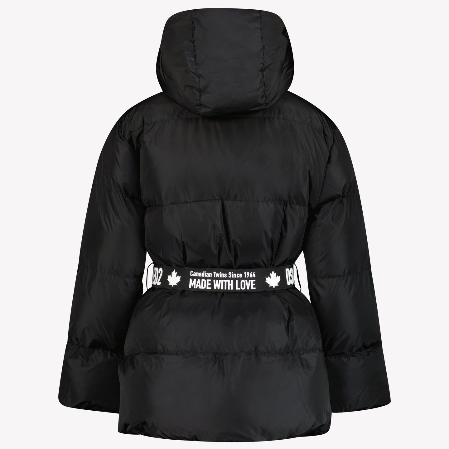 Dsquared2 Meisjes Winterjas Zwart