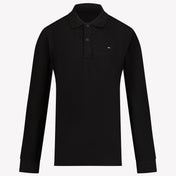 Tommy Hilfiger Jongens Polo Zwart