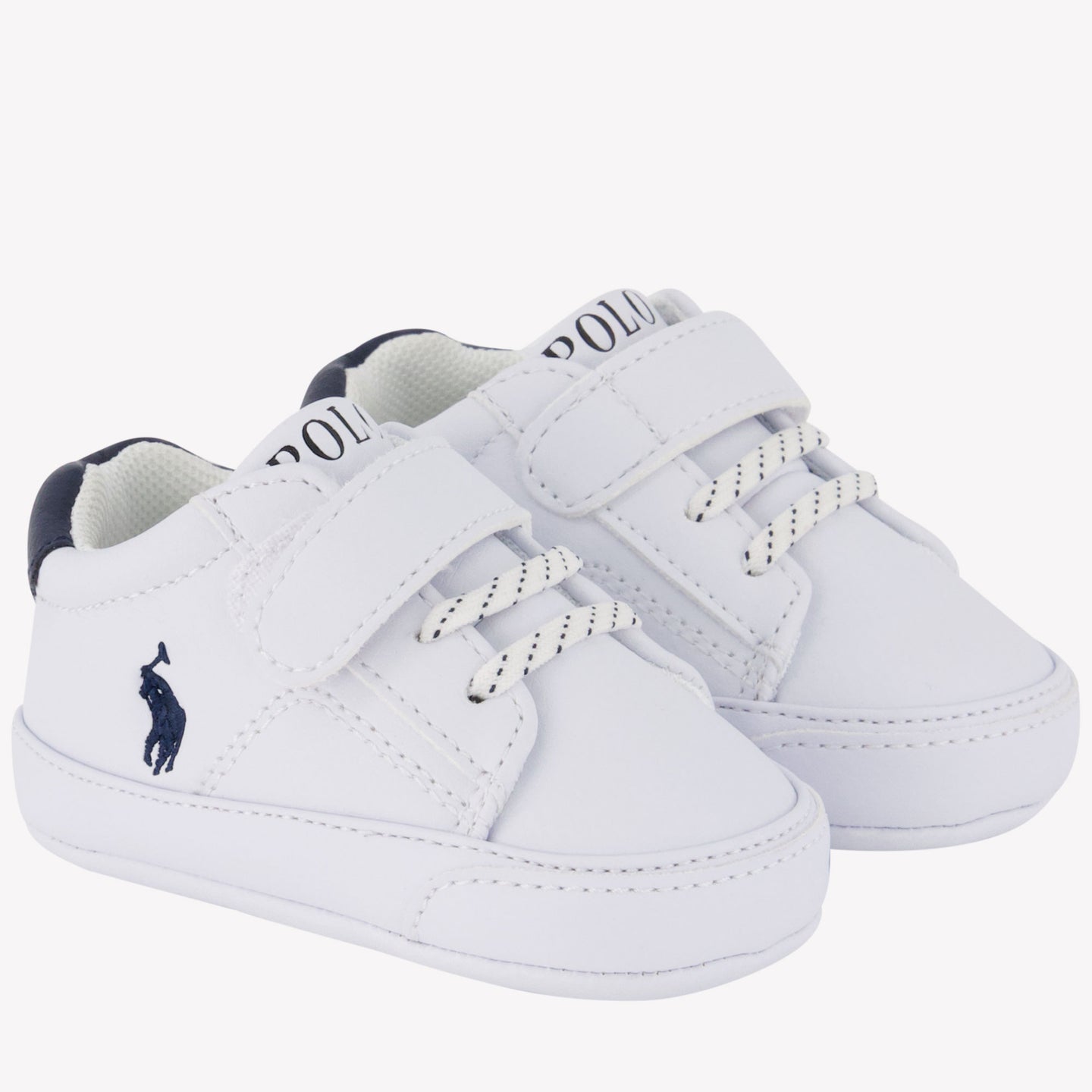 Ralph Lauren Theron v Ps Layette Baby Boys Sneakers White