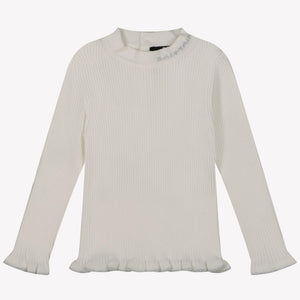 Balma Baby Girls Sweater White