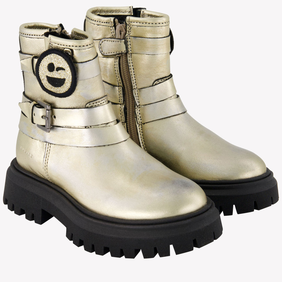 Nubikk Girls Boots Gold