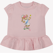 Ralph Lauren Baby Meisjes T-Shirt Roze