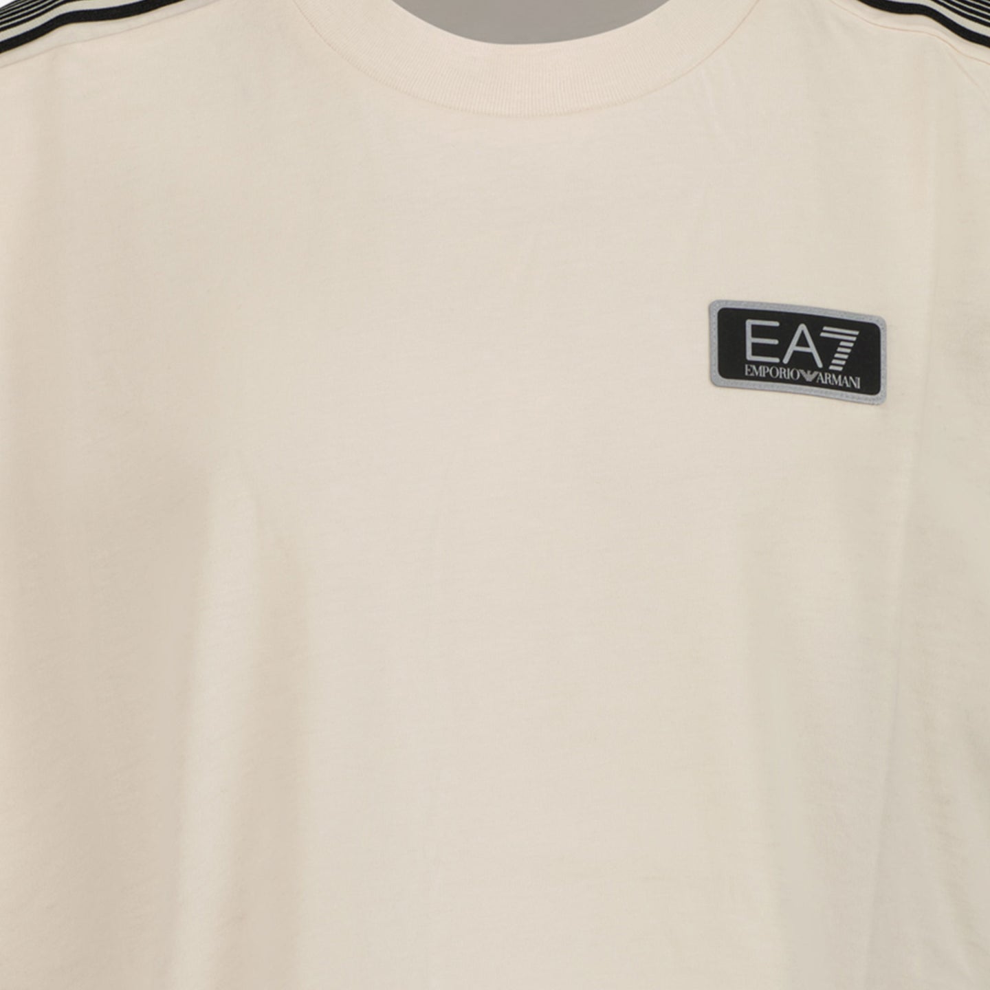 EA7 Jongens T-shirt Ecru