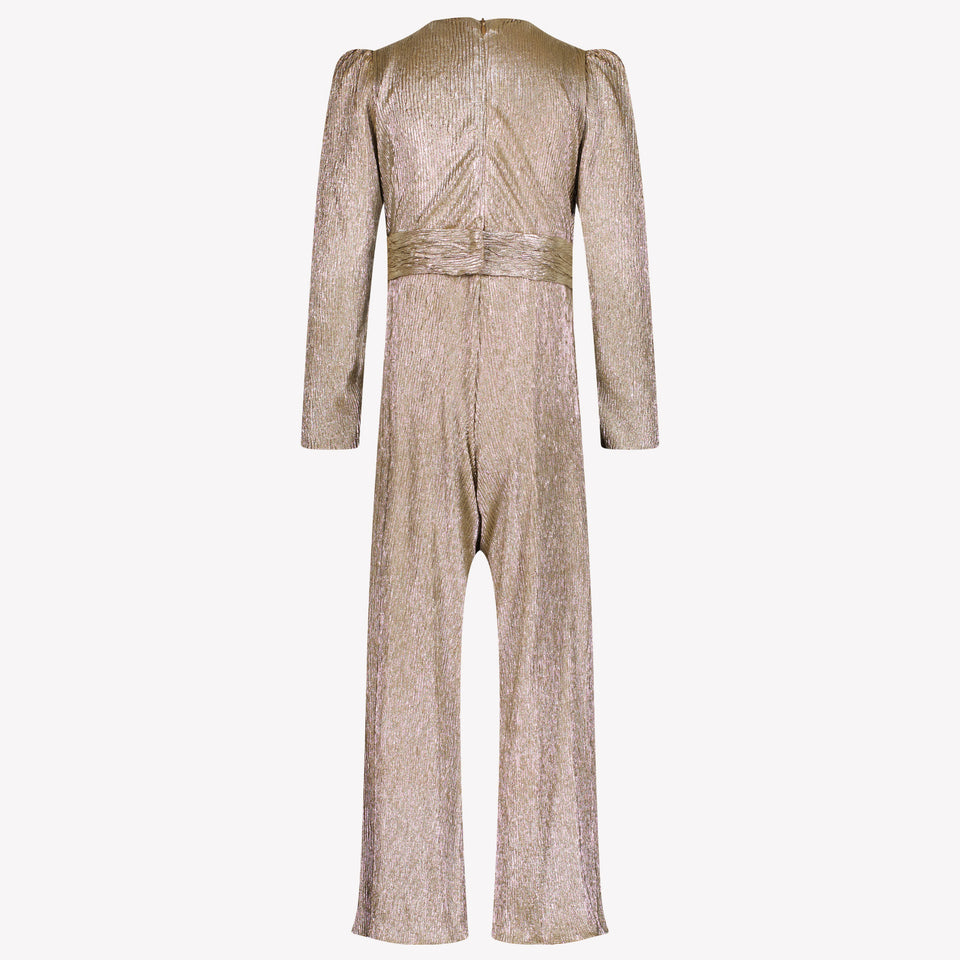 Abel & Lula Children's Girls Jumpsuit Bronze