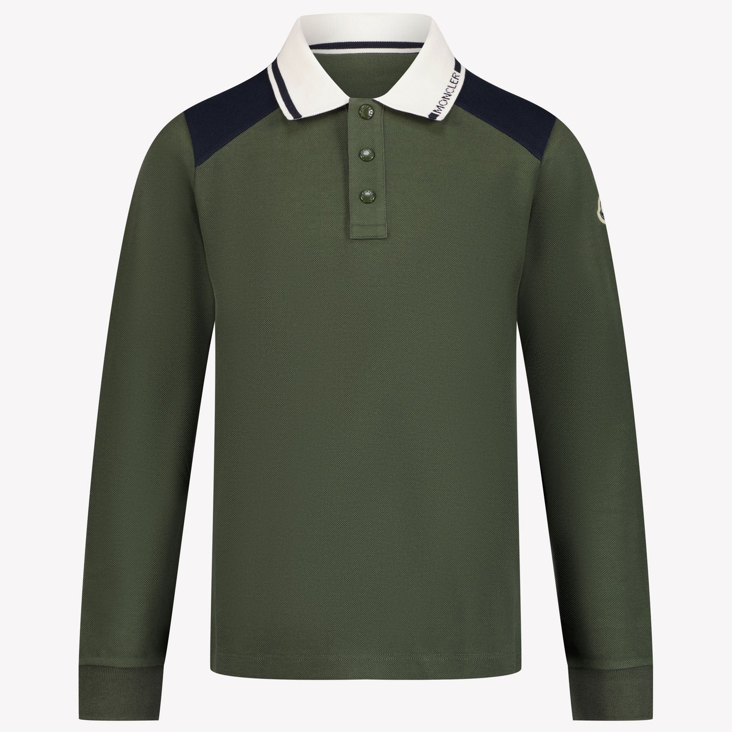 Moncler Boys Polo Army