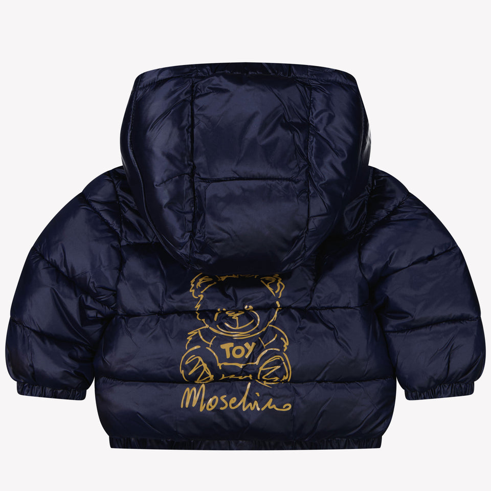 Moschino Baby Jongens Winterjas Navy