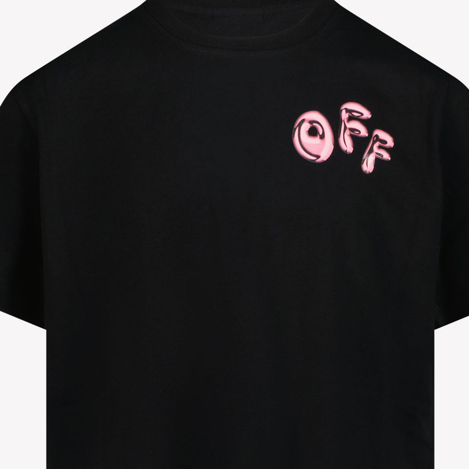 Off-White Children's girls in t-shirt Black