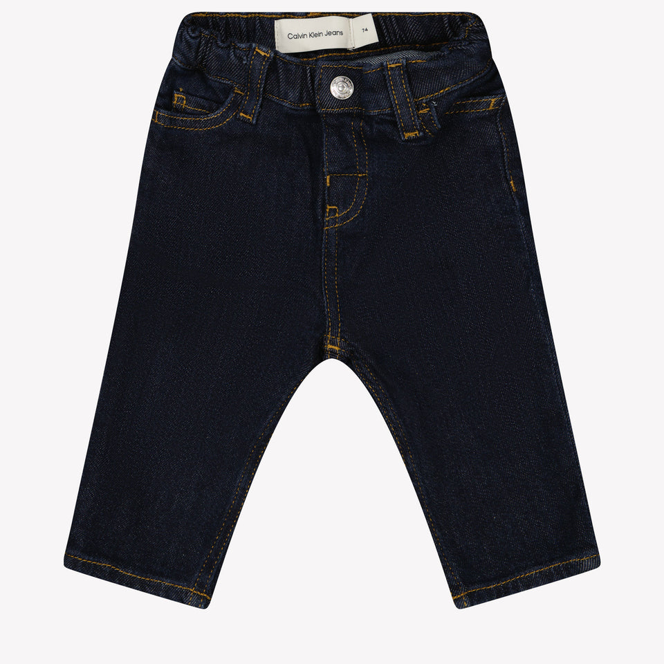 Calvin Klein Baby Unisex Jeans Donker Blauw