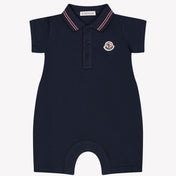 Moncler Baby Boys Playsuit Navy