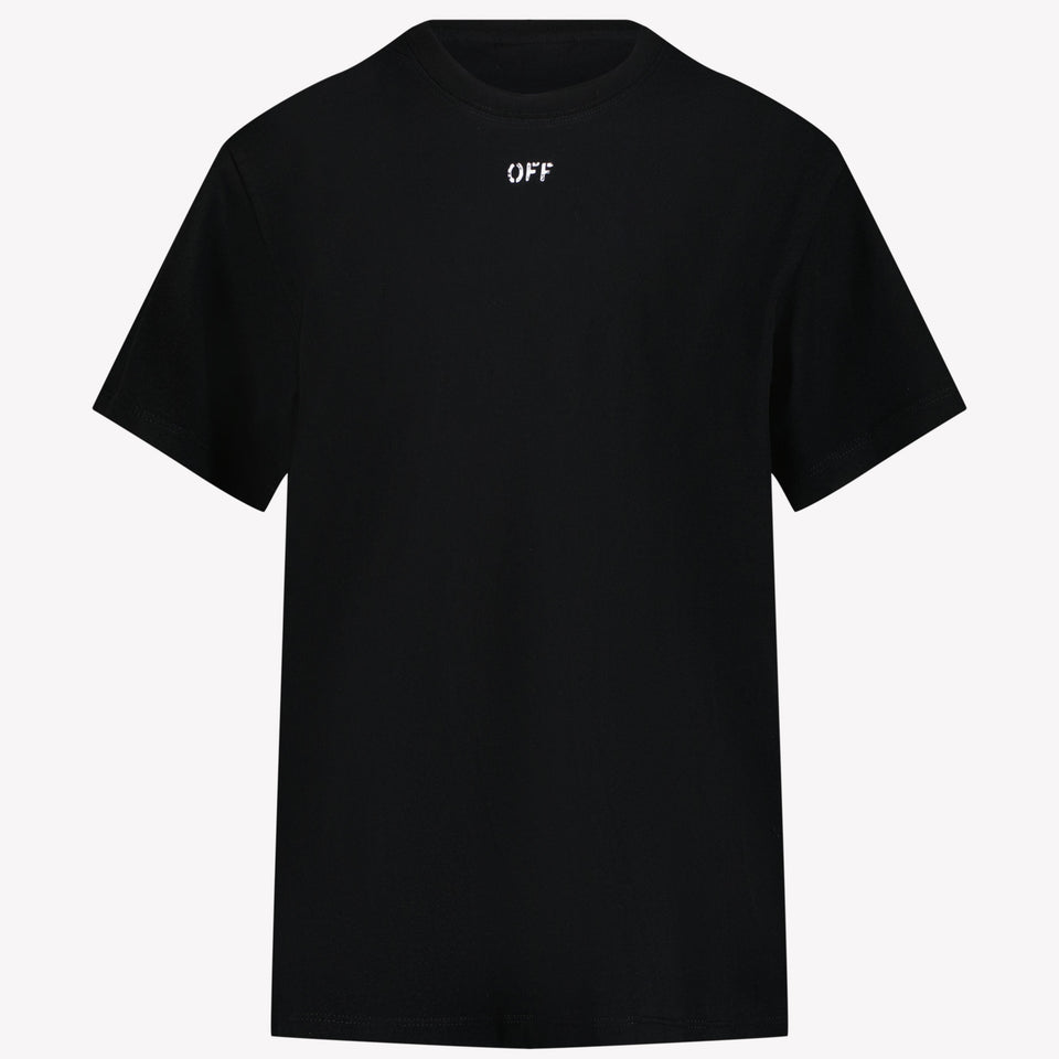 Off-White Jongens T-shirt Zwart