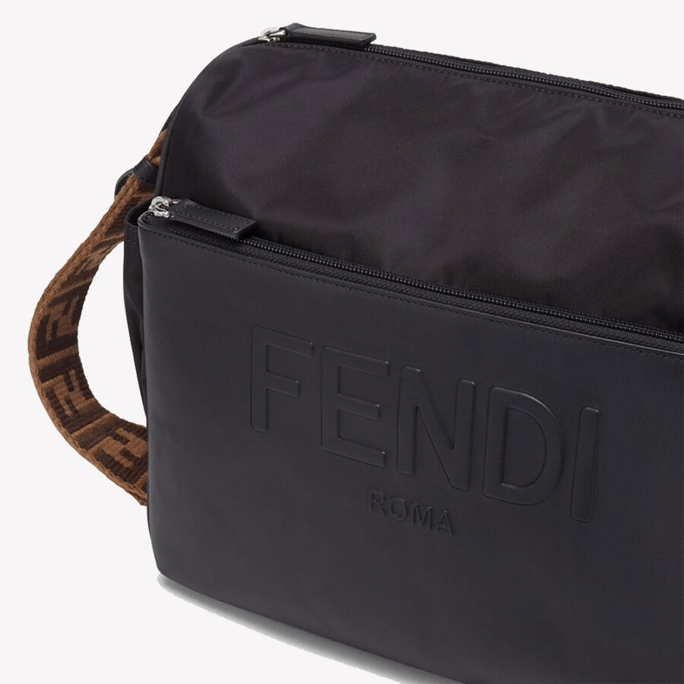 Fendi Baby Unisex diaper bag in Black