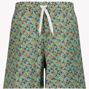 Fendi Kinder Jongens Zwemkleding Groen 4Y