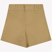 Burberry Oscar Baby Boys Shorts In Beige