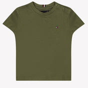 Tommy Hilfiger Baby Jongens T-shirt Army