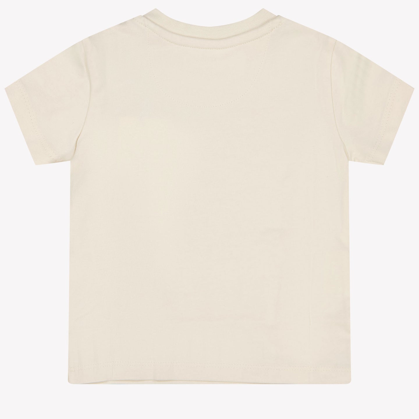 Calvin Klein Baby Unisex T-Shirt In Off White