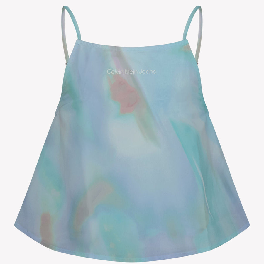 Calvin Klein Kinder Meisjes T-Shirt Blauw