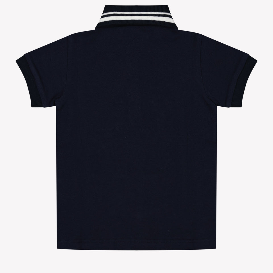 Dolce & Gabbana Baby Jongens Polo In Navy