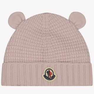 Moncler Baby Meisjes Muts In Licht Roze