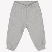 Off-White Baby Meisjes Broek In Licht Grijs