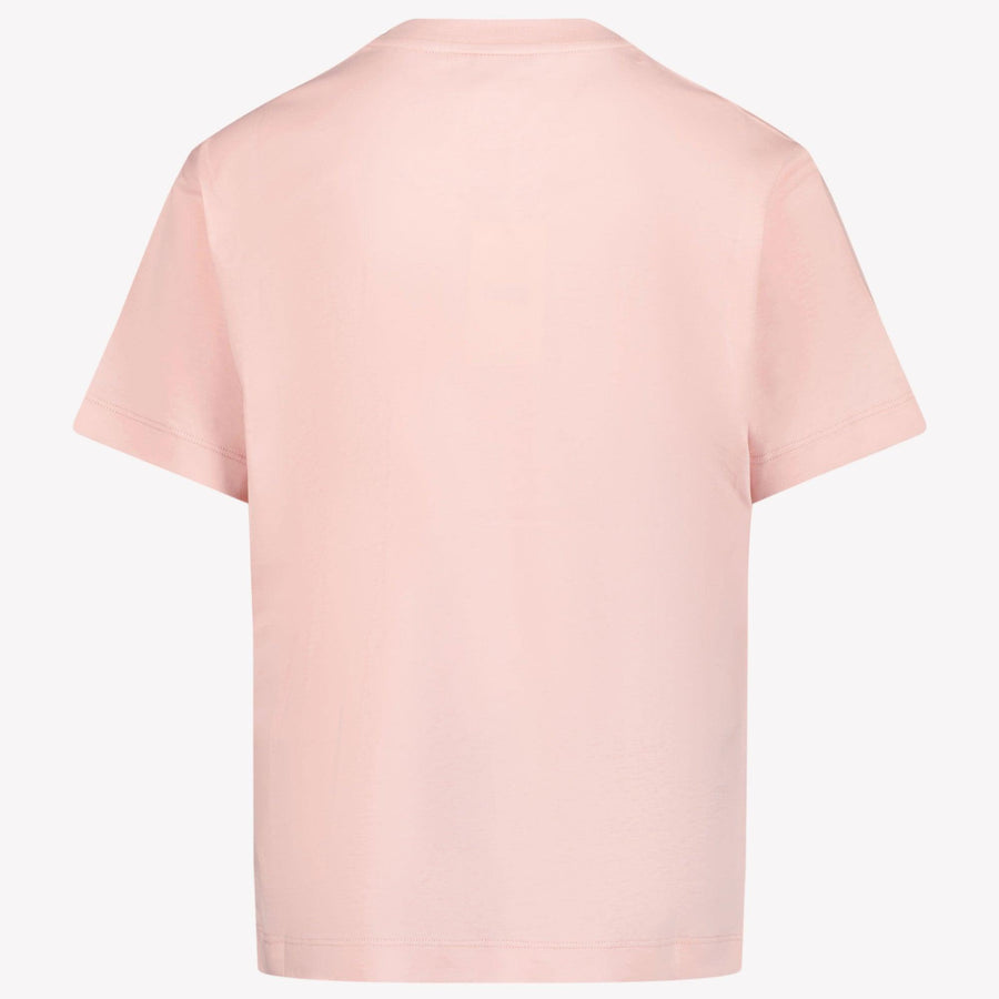 Fendi Kids Girls  T-Shirt Light Pink