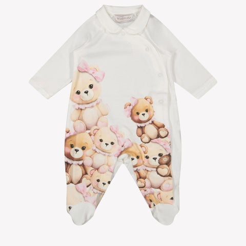 MonnaLisa Baby girls box suit OffWhite