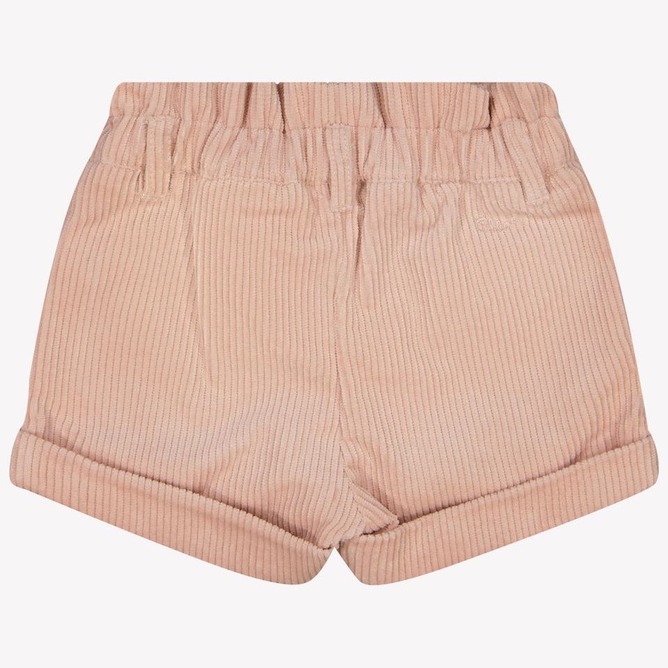 Chloé Baby Meisjes Shorts Licht Roze