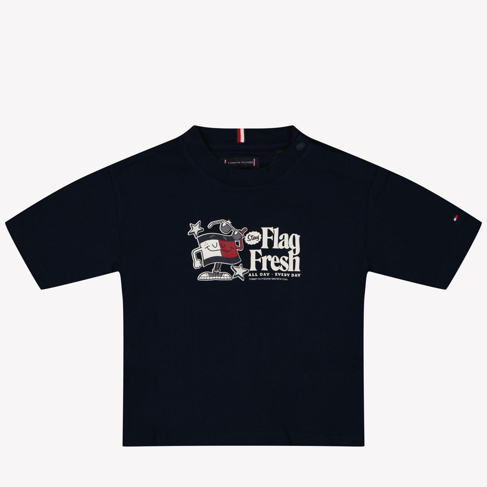 Tommy Hilfiger Baby Boys T-Shirt Navy