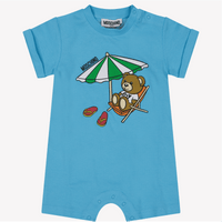 Moschino Baby Jongens Boxpakje Turquoise 1/3