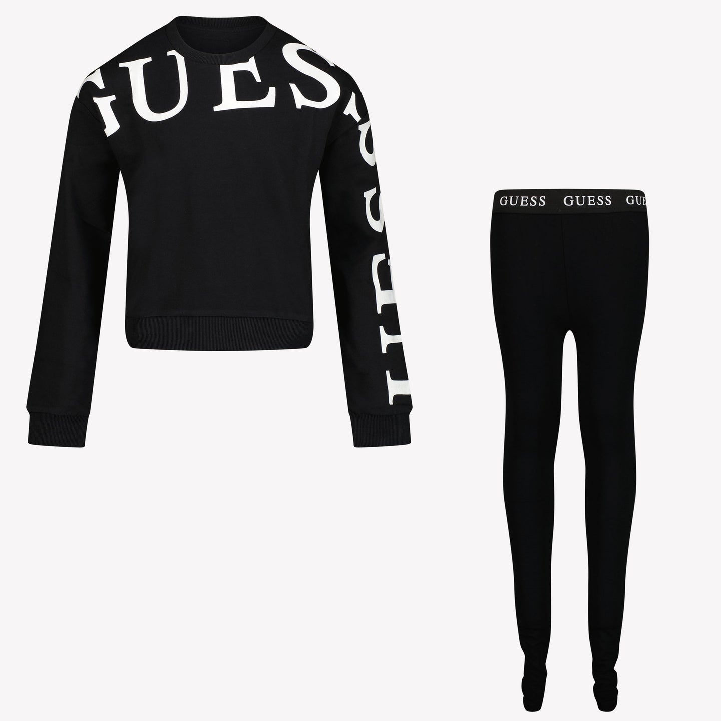 Guess Meisjes Joggingpak Zwart