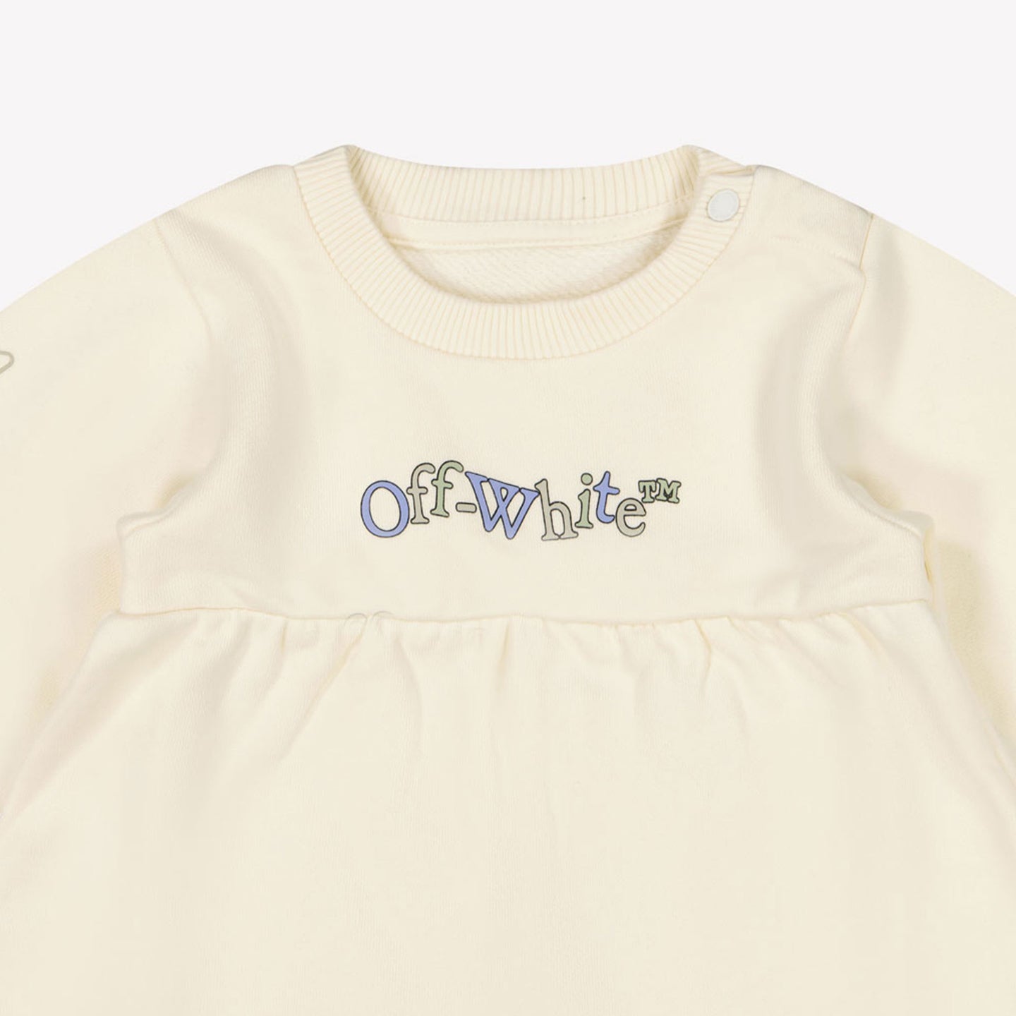 Off-White Baby Meisjes Jurk Off White