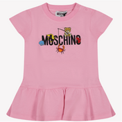 Moschino Baby Meisjes Jurk Roze
