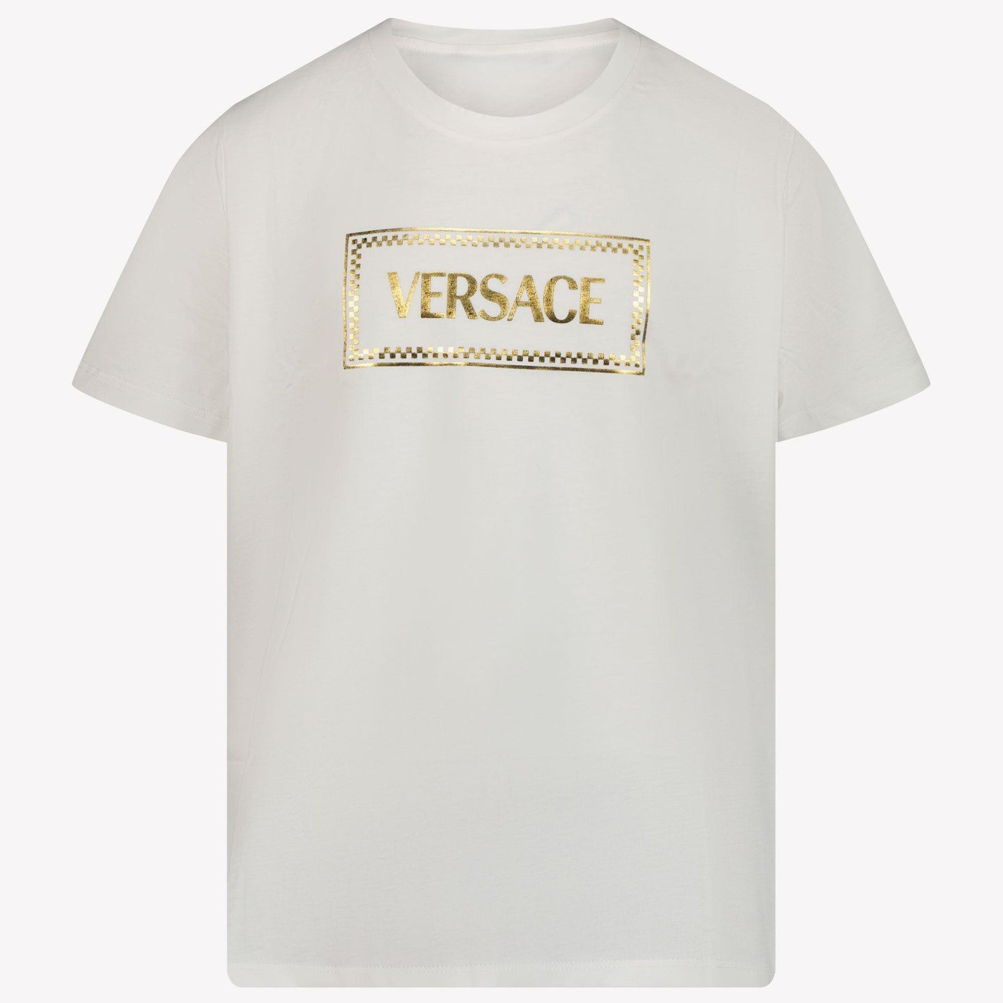 Versace Kids Unisex T-Shirt in White