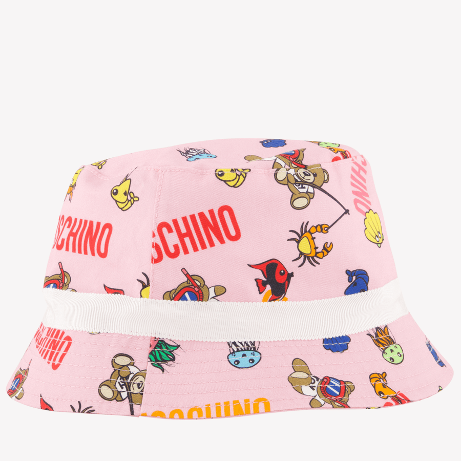 Moschino Baby Meisjes Hoed Roze
