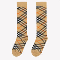 Burberry Kids Unisex Socks  Beige