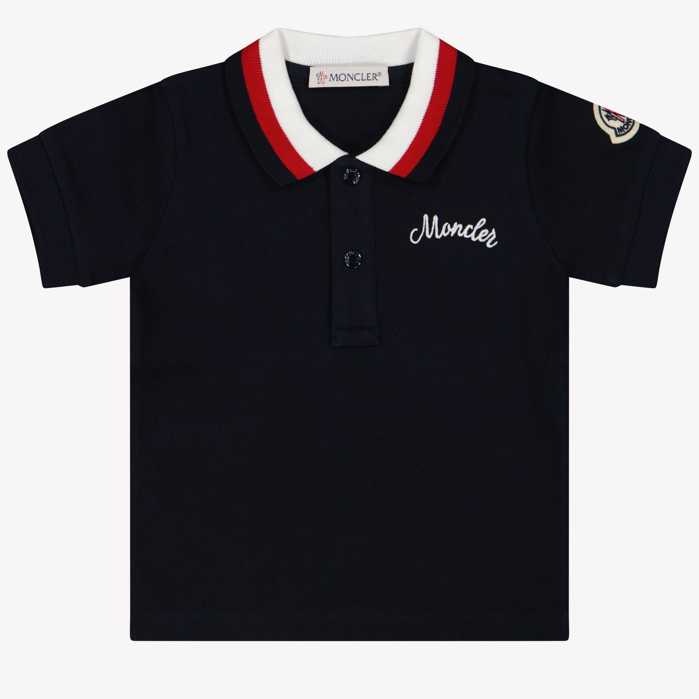 Moncler Baby Boys Polo in Navy