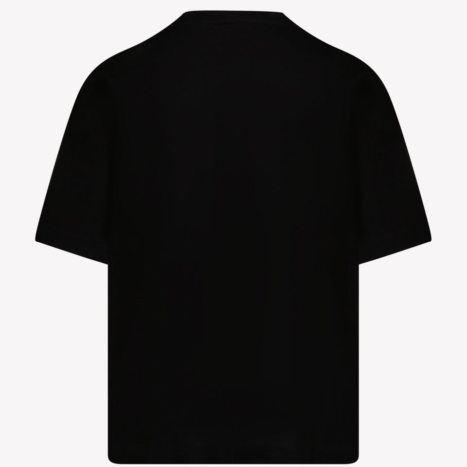 Ea7 Kinder Jongens T-shirt Zwart