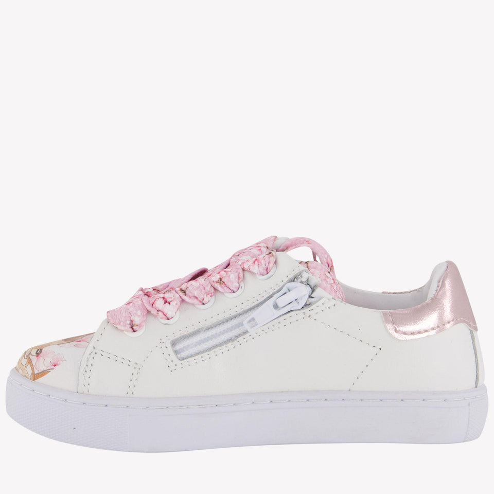 MonnaLisa Meisjes Sneakers In Licht Roze