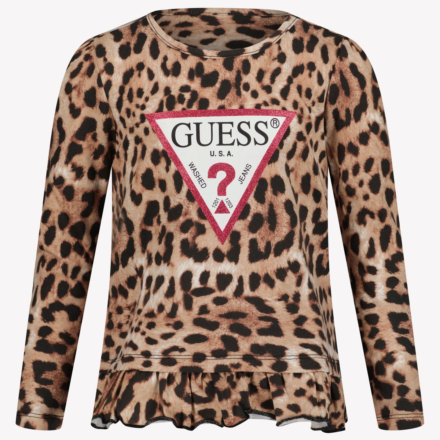 Guess Kinder Meisjes T-shirt Panter