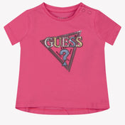 Guess Baby Meisjes T-shirt Fuchsia