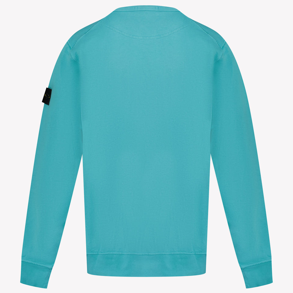 Stone Island Kinder Jongens Trui In Turquoise