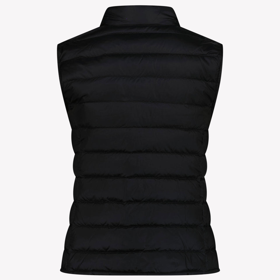 Moncler Kinder Meisjes Bodywarmer In Zwart