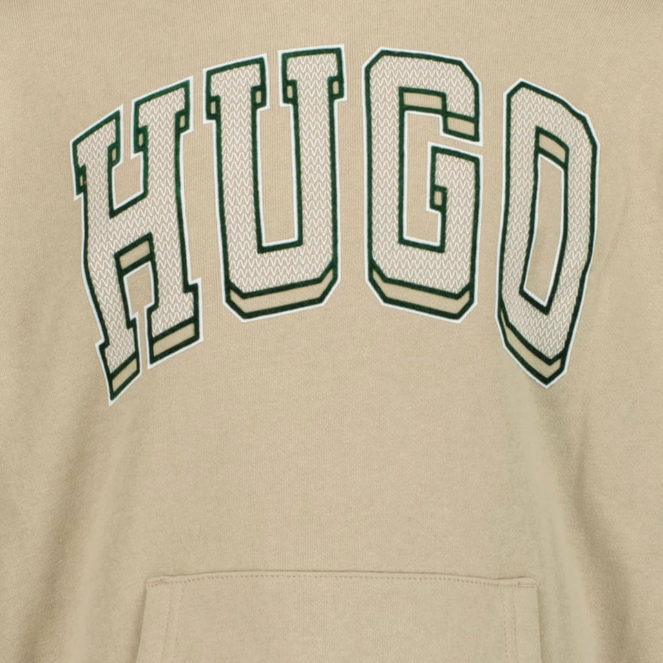 Hugo Kinder Jongens Trui Beige