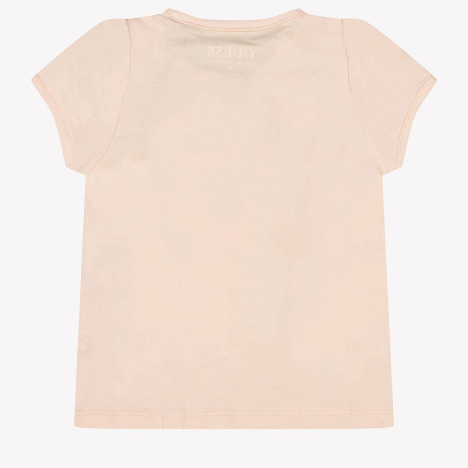 Guess Baby Girls T-Shirt in Salmon