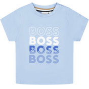 Boss Baby Jongens T-Shirt Licht Blauw