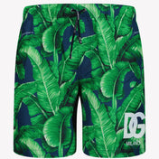 Dolce & Gabbana Children's Swimwear Green