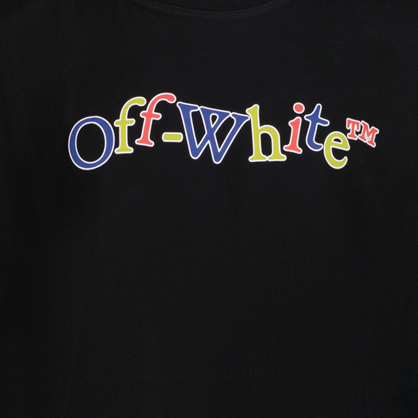 Off-White Jongens T-shirt Zwart