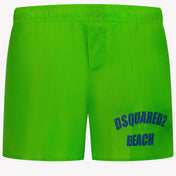 Dsquared2 Kids Boys Swimwear Neon Green